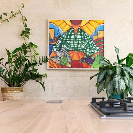 펜션 Chic Townhouse With Private Pool & Bbq In Gozo *